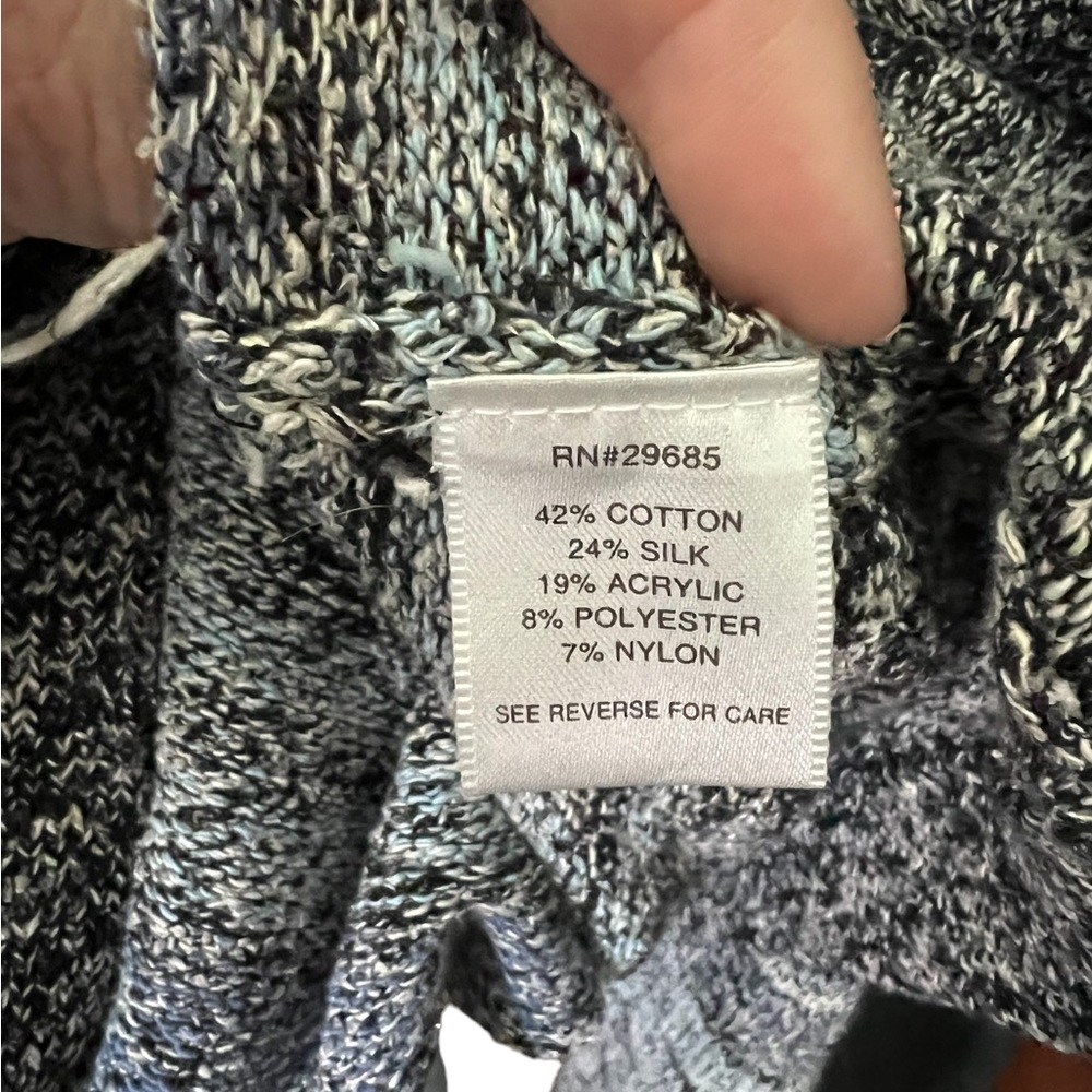 Pendleton Womens Button Up Sweater Size Large Blu… - image 6